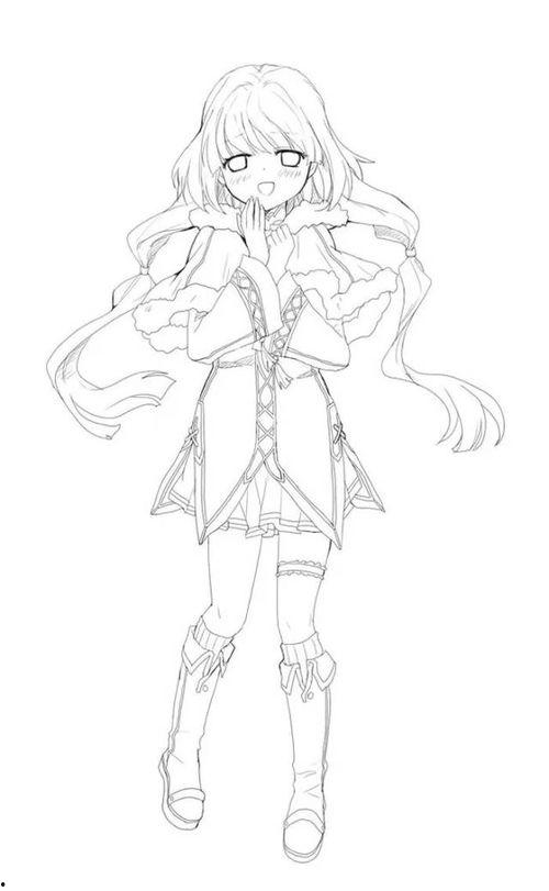 动漫人物绘画图,探寻角色魅力与艺术风格