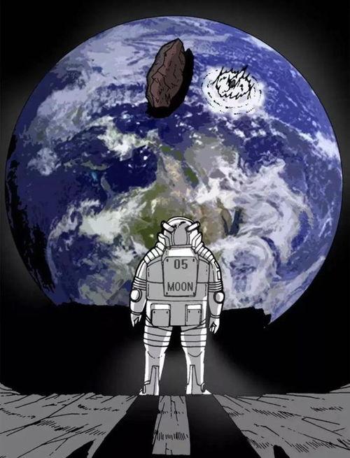 独行月球漫画,太空探险的孤独征途
